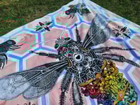 Image 5 of Ornate bee blankets and mug combo 