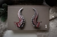 Image 2 of Silver Fire Dragon Hair Pins (a pair of two pins)