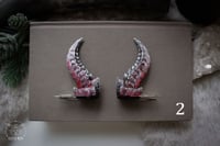 Image 5 of Silver Fire Dragon Hair Pins (a pair of two pins)