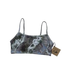 Image 2 of L (38) Bralette in Stormy Geode Ice Dye