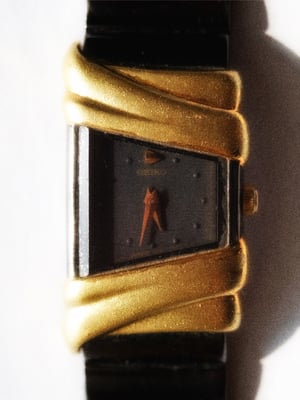 80s seiko "trapezoid"
