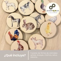 Image 2 of FITXES VOCABULARI ANIMALS / FICHAS VOCABULARIO ANIMALES