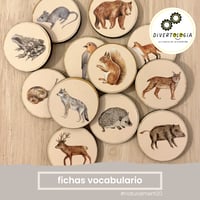 Image 1 of FITXES VOCABULARI ANIMALS / FICHAS VOCABULARIO ANIMALES