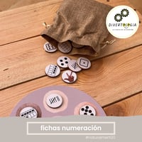 Image 1 of FICHAS NUMERACIÓN | FITXES NUMERACIÓ