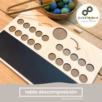 Image 1 of TAULA DESCOMPOSICIÓ | TABLA DESCOMPOSICIÓN