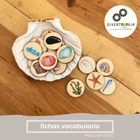 Image 1 of FICHAS VOCABULARIO ESTACIONES | FITXES VOCABULARI ESTACIONS