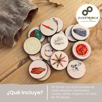 Image 3 of FICHAS VOCABULARIO ESTACIONES | FITXES VOCABULARI ESTACIONS