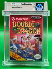 Image 1 of Double Dragon (NES, 1988) – WATA 7.5 CIB – Classic Beat-’Em-Up!
