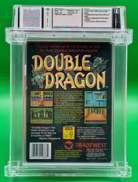 Image 2 of Double Dragon (NES, 1988) – WATA 7.5 CIB – Classic Beat-’Em-Up!