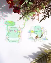 Image 1 of Fairy Froggo | Clear Stickers