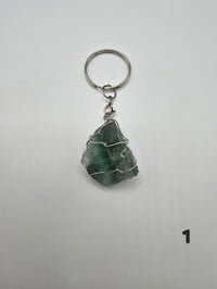 Image 1 of Fluorite Guardian Keychain