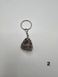 Image 3 of Fluorite Guardian Keychain