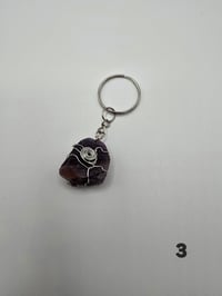 Image 5 of Fluorite Guardian Keychain