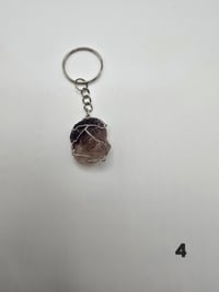 Image 7 of Fluorite Guardian Keychain
