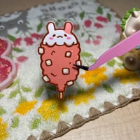 Image 3 of Animal Corndog | Clear Stickers
