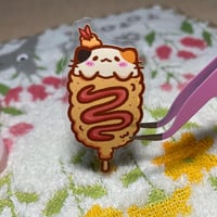 Image 4 of Animal Corndog | Clear Stickers