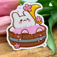 Image 2 of Onsen Hotspring Animals | Clear Stickers