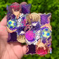King of Hearts Pin (Metal Sandblast Card)