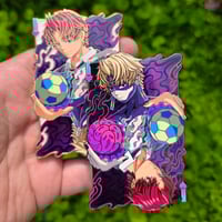 Image 1 of King of Hearts Pin (Pearl Card)