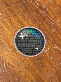 Image 2 of Holographic Disco Ball Sticker