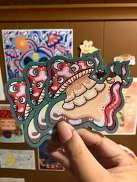 Mushroom Snail Stickers