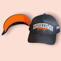 Image 1 of Krookedmob garage hats orange 