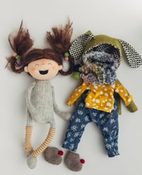 Image 3 of Rena - Wool Filled Waldorf Inspired Doll 