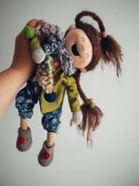 Image 1 of Rena - Wool Filled Waldorf Inspired Doll 