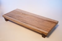 Image 1 of Raised Serving Tray - Ambrosia Maple and Walnut