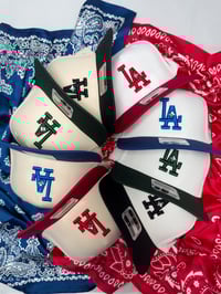 Image 1 of Two tone hat Snap back