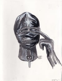 creepin' (Original watercolor painting )