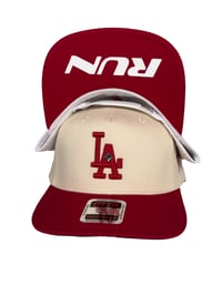 Image 3 of NATURAL/RED RUNNING PACK