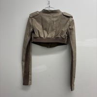 Image 2 of italian cropped leather