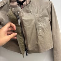 Image 5 of italian cropped leather