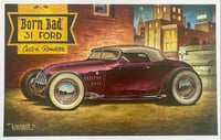Out of print “Born Bad” litho print 