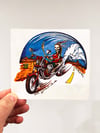 Grateful Dead 1993 Desert Ride 5" Window Sticker