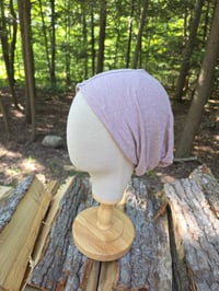 Image 1 of Upcycled Linen Stretchy Wrap in Blushing Sand