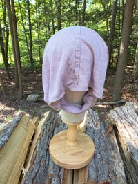 Image 3 of Upcycled Linen Stretchy Wrap in Blushing Sand