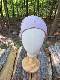 Image 2 of Upcycled Linen Stretchy Wrap in Blushing Sand