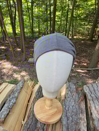 Image 3 of Upcycled Linen Stretchy Wrap in Faded Stone
