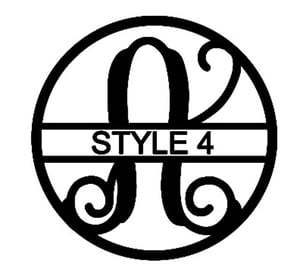 Image of Letter A Monogram