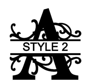 Image of Letter A Monogram