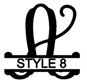 Image of Letter A Monogram 