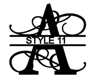 Image of Letter A Monogram