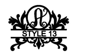 Image of Letter A Monogram 