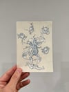 90s Juggling Jester 6" Window Sticker