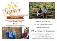 Fall Mini Session **Retainer**