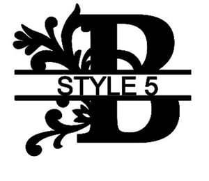 Image of Letter B Monogram 