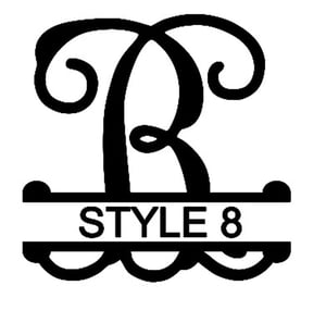 Image of Letter B Monogram