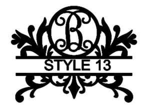 Image of Letter B Monogram